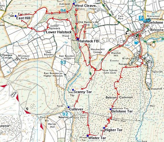 route map