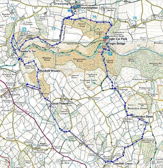 route map