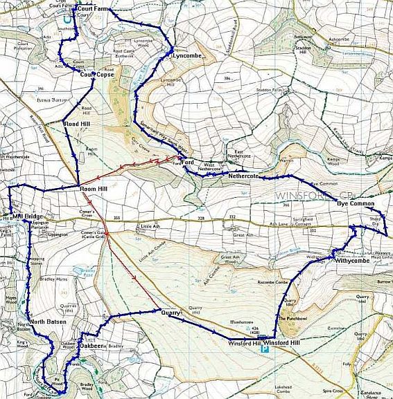 route map