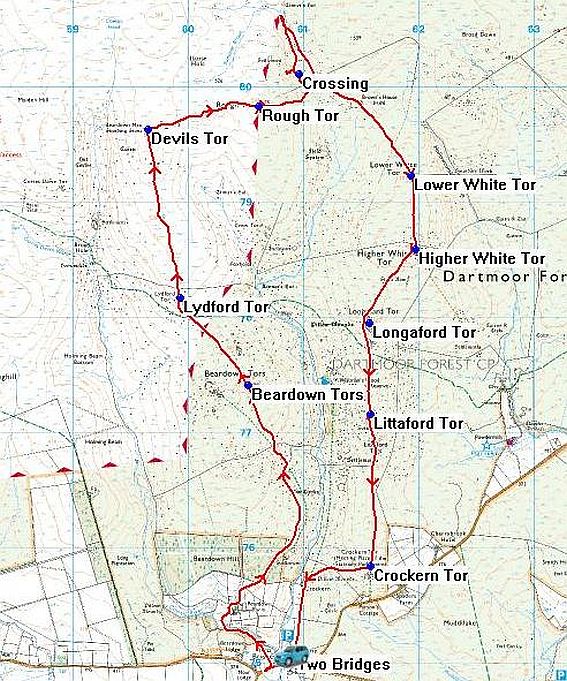 route map