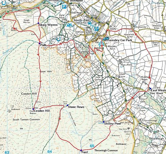 route map