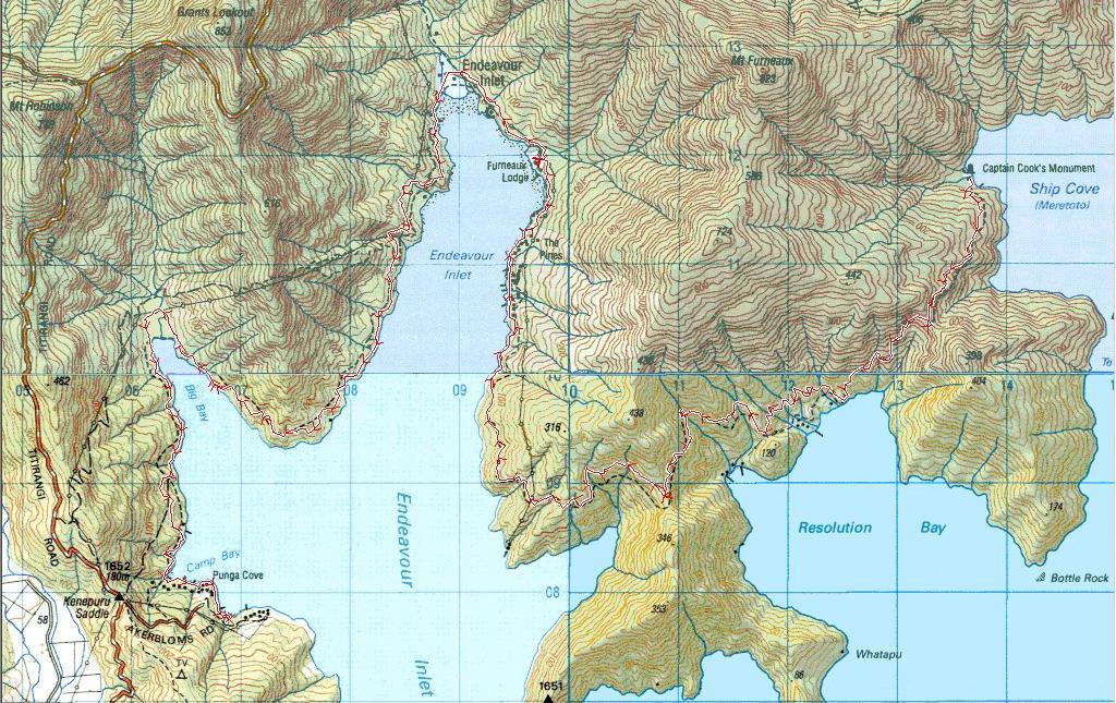 route map