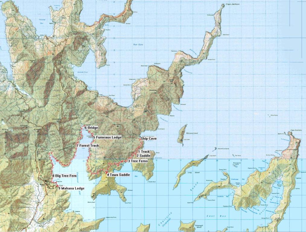 route map