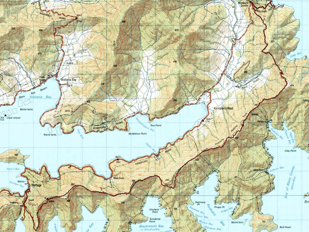 route map