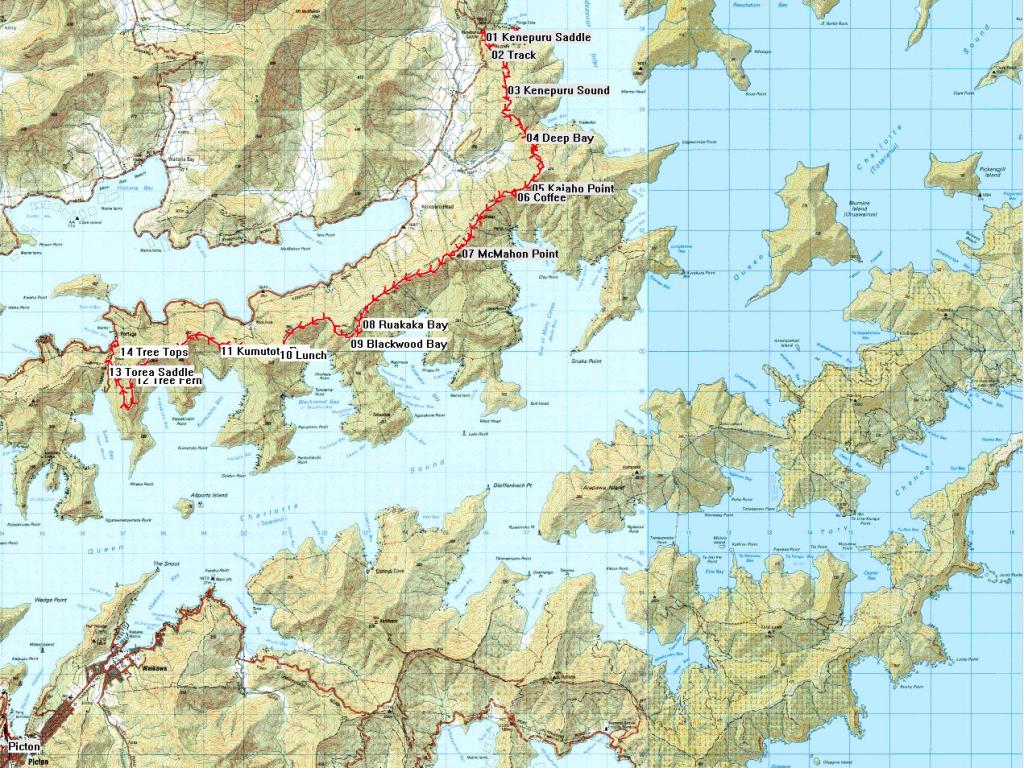 route map