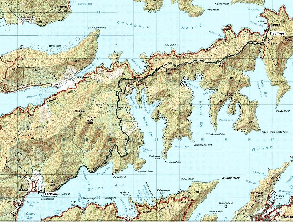 route map