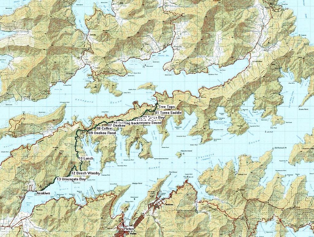 route map